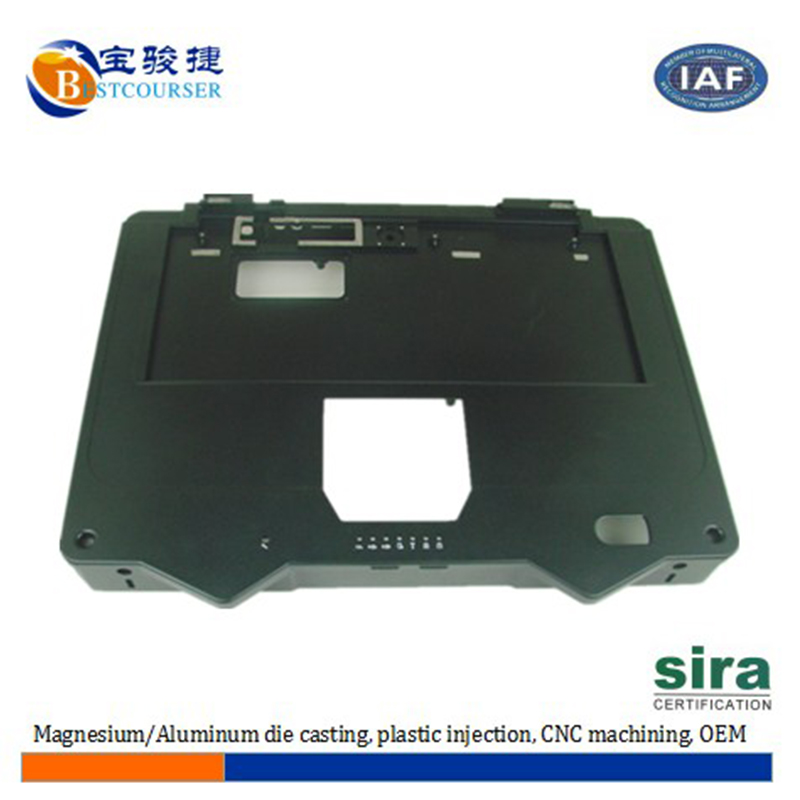 customized Magnesium Alloy die casting laptop Chassis manufacturer