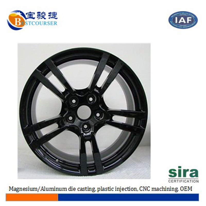 Super light magnesium alloy die casting wheel rim